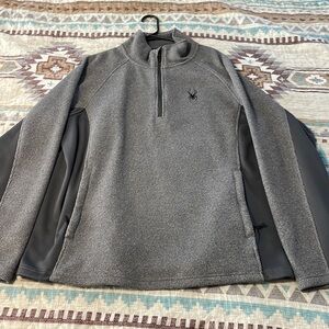 Spyder 1/4 zip. XL